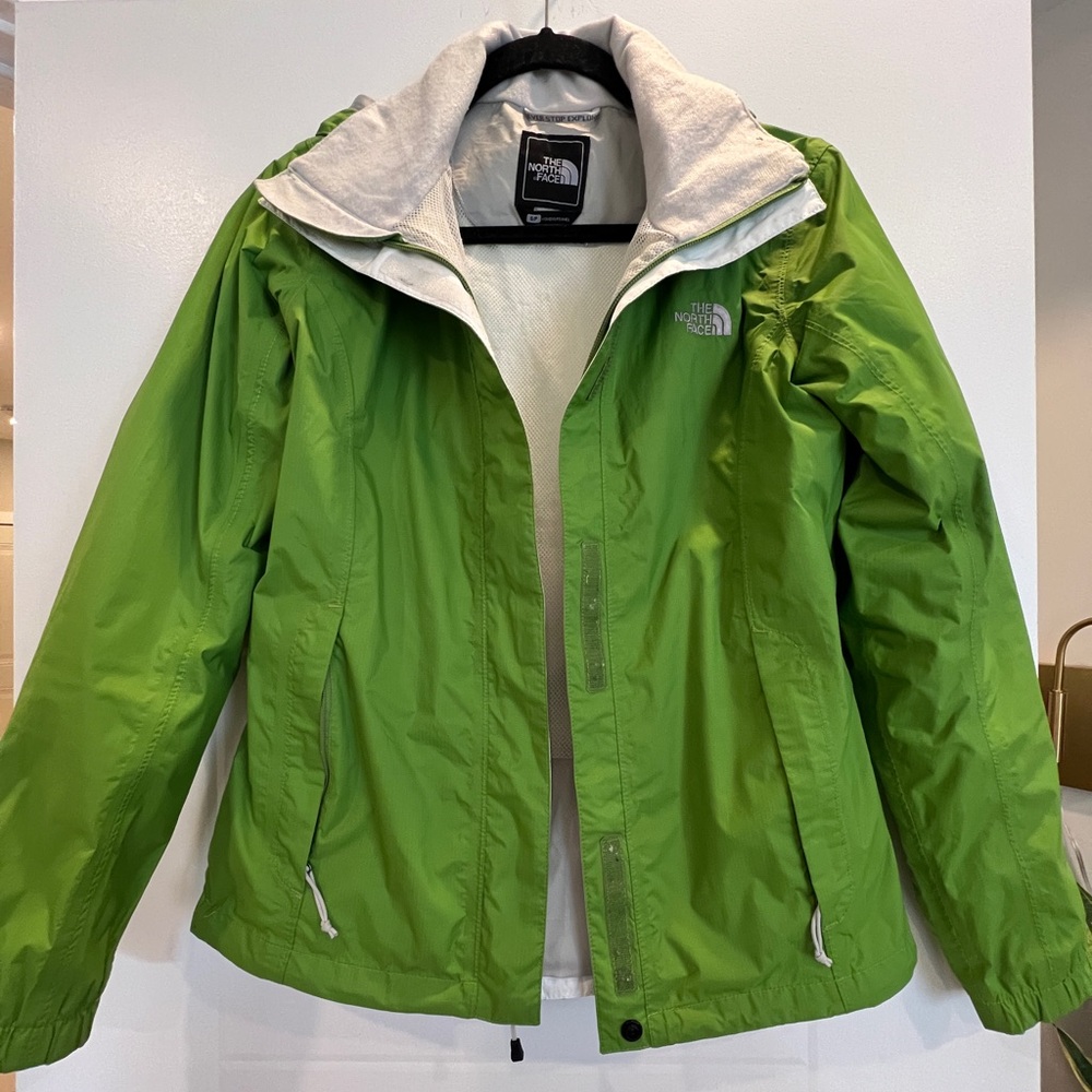 The North Face rain jacket